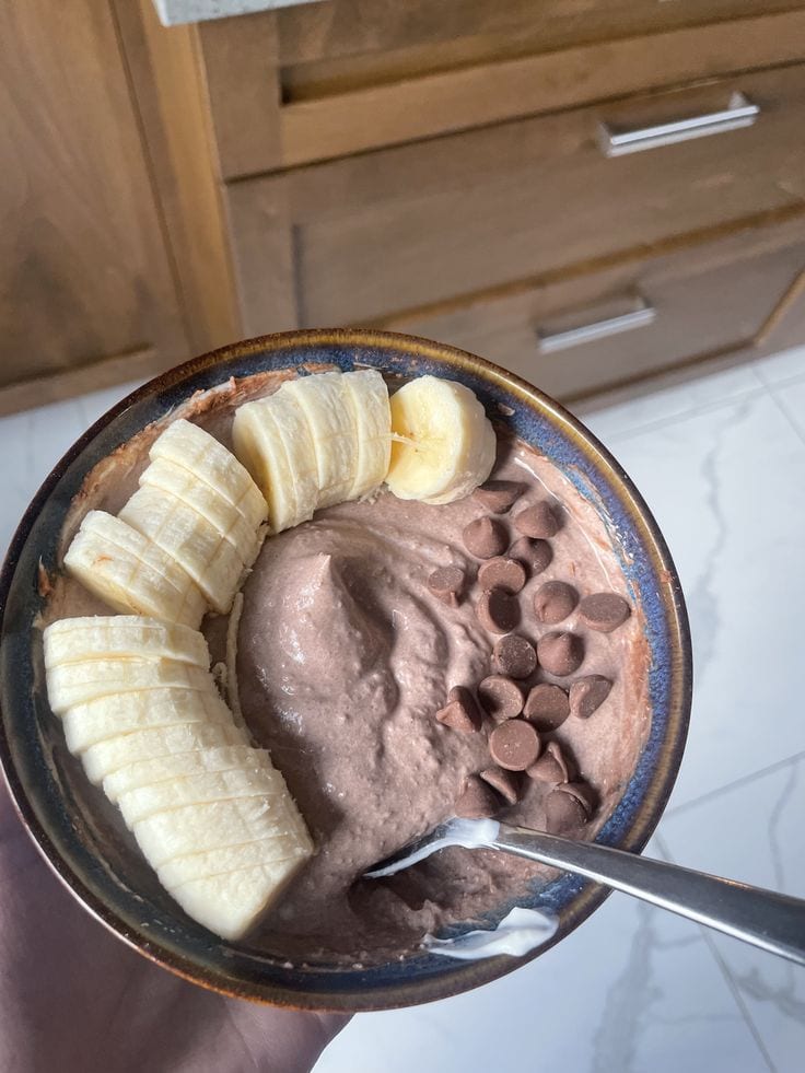 Double Cacao Nice Cream, recipe H003 in Bloomplate 500